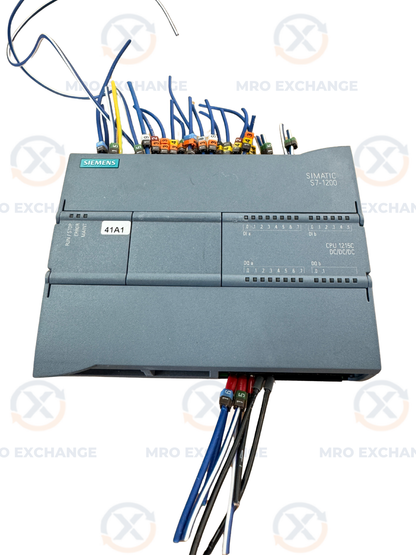 Siemens 6ES7215-1AG40-0XB0 Compact CPU 24 VDC Untested Surplus