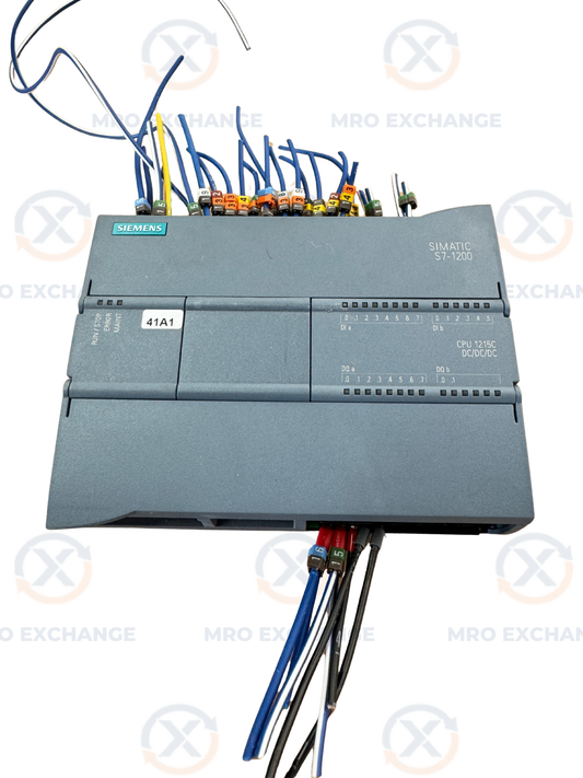Siemens 6ES7215-1AG40-0XB0 Compact CPU 24 VDC Untested Surplus