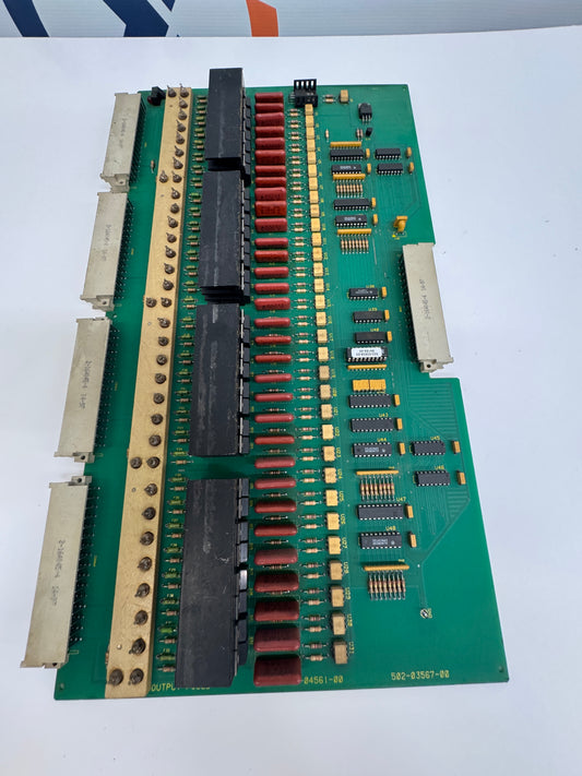 Giddings & Lewis 32 AC Output Board Fused 501-04561-00 / 502-03567-00 m00807