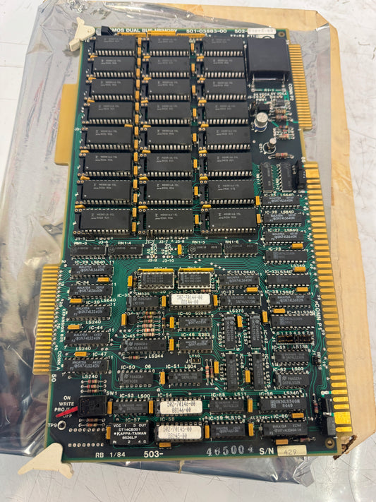 PTI Electronics CMOS Dual Bus Memory Board 501-03883-00