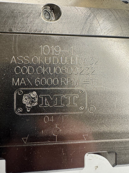 MT Marchetti Live Tool Holder OKU0800232 | BMT60 | ERA32 + ERA32 Twin Output | Orientation: Axial | Coolant Through 1019-1
