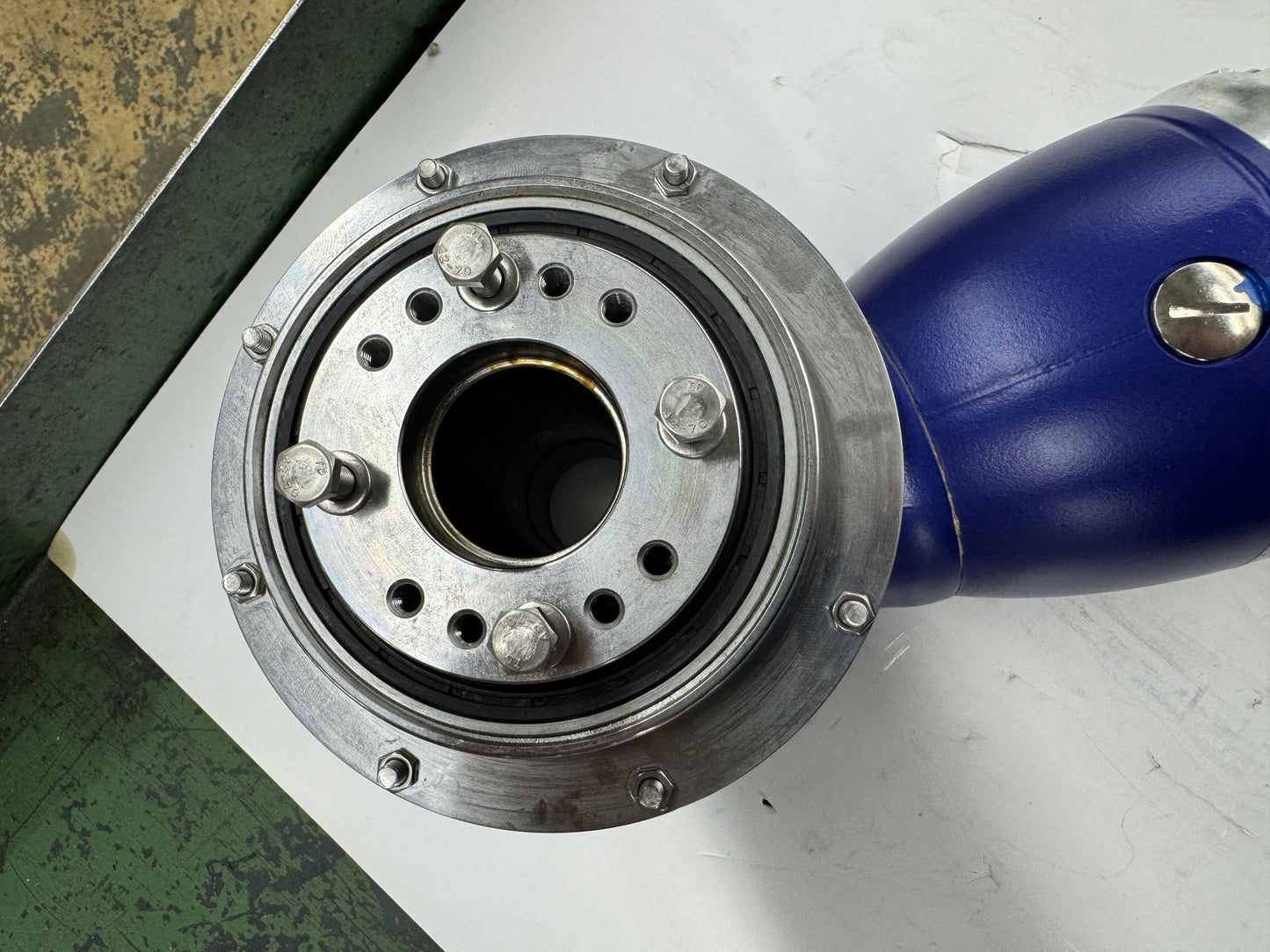 Wittenstein Alpha Hypoid Right-Angle Servo Gearbox Actuator Motor Assembly TK+ 0255S-MF2-20-5E1-1S10 Motor 8JSA44.EB040D200-0