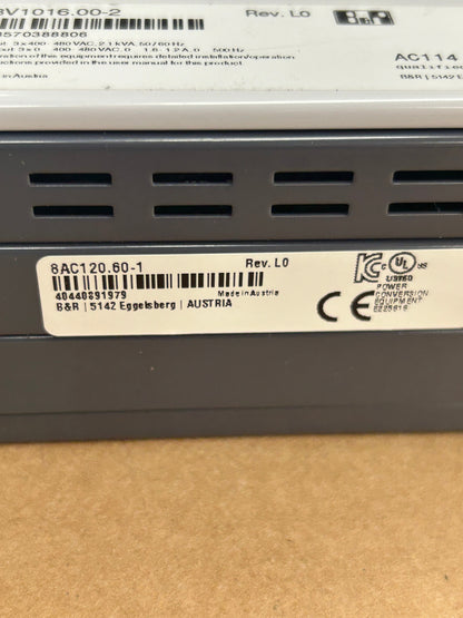 B&R Automation Servo Drive 8V1016.00-2 m00895