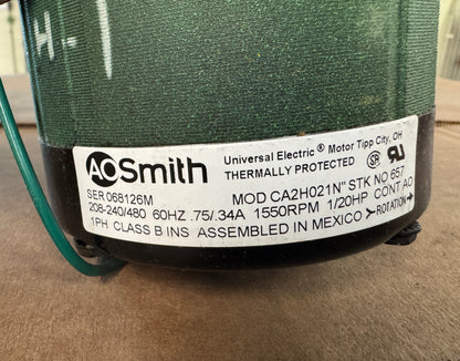 A.O. Smith Shaded Pole Motor CA2H021N m02476 - Variable 1500 RPM