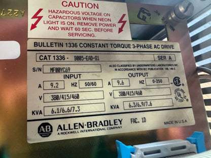 Allen-Bradley 1336-B005-EAD-S1 AC Drive 01604