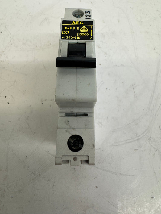 AEG Circuit Breaker ELFA-E81S-D2 240/415V AC
