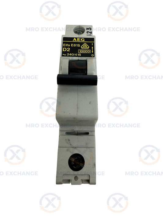 AEG Circuit Breaker ELFA-E81S-D2 240/415V AC