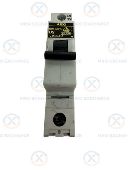 AEG Circuit Breaker ELFA-E81S-D2 240/415V AC
