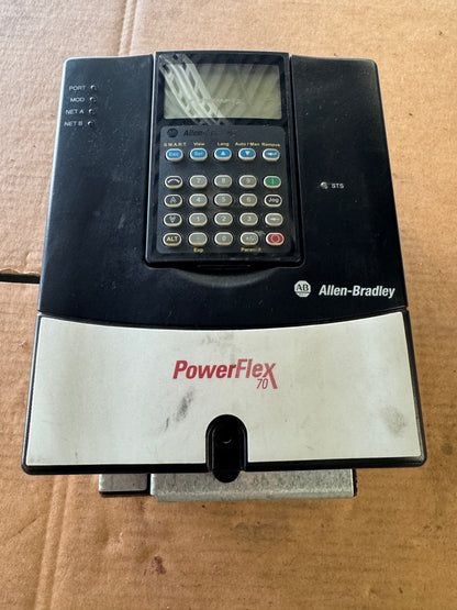 Allen-Bradley 20AD5P0A0AYNNNC0 Variable Frequency Drive 480V AC 3-Phase Untested Surplus 01425