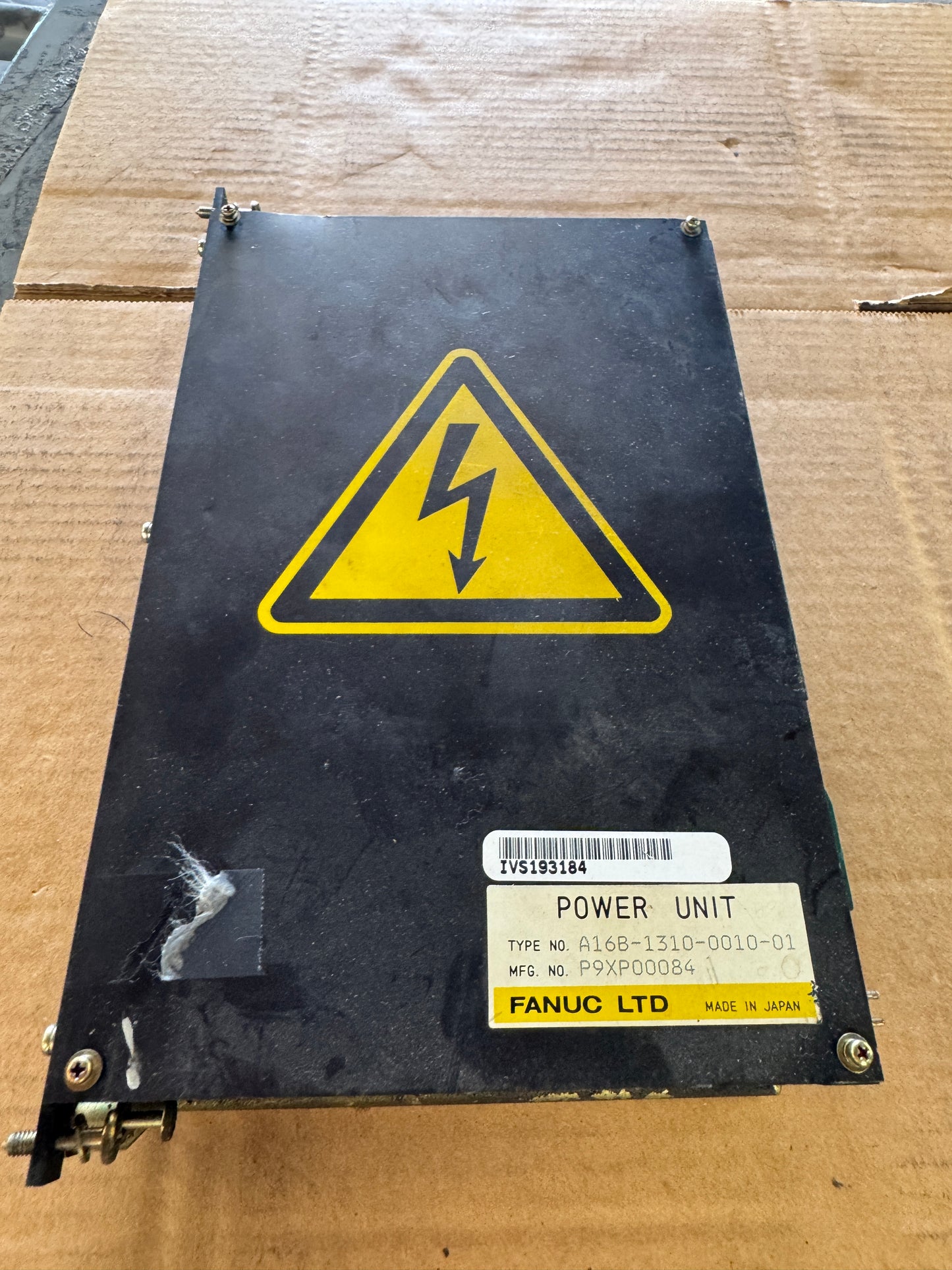 Fanuc A16B-1310-0010-01 Power Unit 200/220/250V AC Untested Surplus