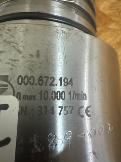 Precise Live Tool Holder 000.973.194 | Orientation: Radial