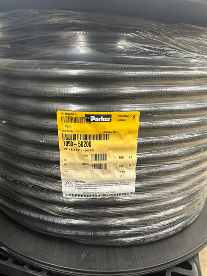 Parker Air Hose 7093-50200 1/2 In. ID 200 PSI m00871