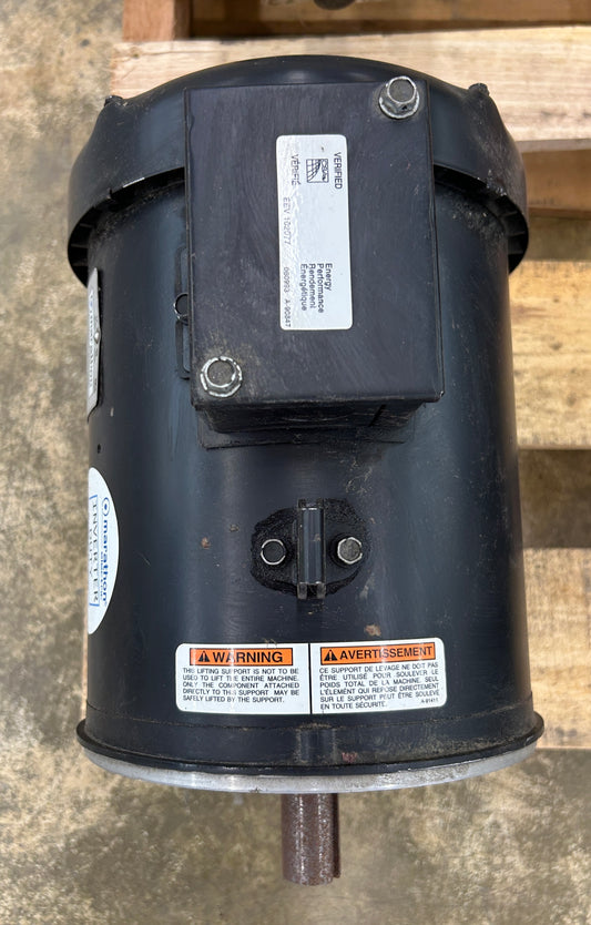 Marathon Electric Inverter Duty AC Motor Y1372 / 184THFW7726 - 5 HP 1800 RPM