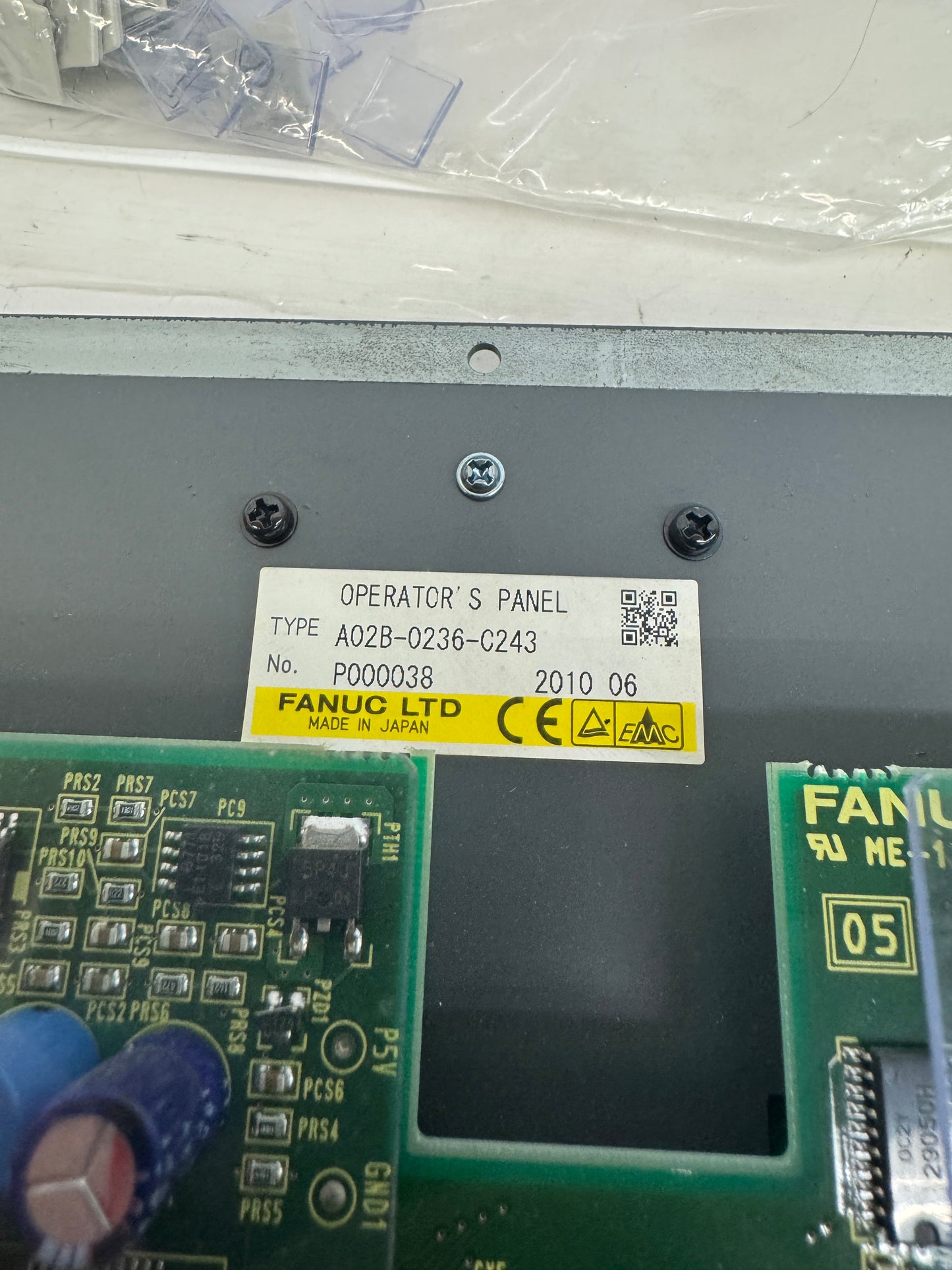 Fanuc Machine Operator Panel A02B-0236-C243
