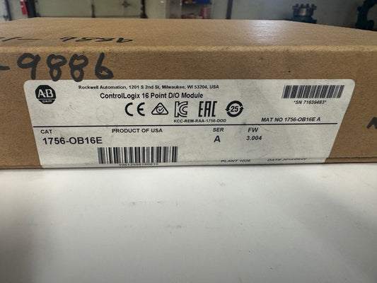 Allen-Bradley ControlLogix D/O Module 1756-OB16E 10-31.2V DC
