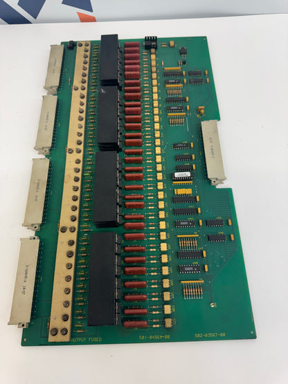 Giddings & Lewis 32 AC Output Board Fused 501-04561-00 / 502-03567-00 120 AC