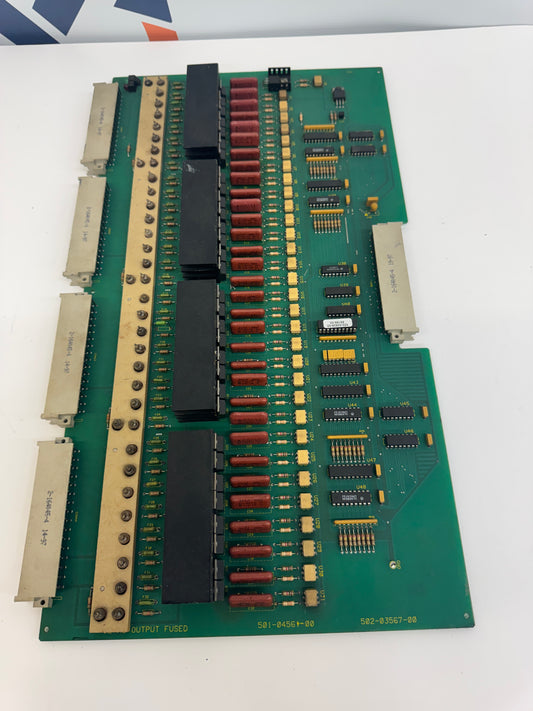 Giddings & Lewis 32 AC Output Board Fused 501-04561-00 / 502-03567-00 120 AC