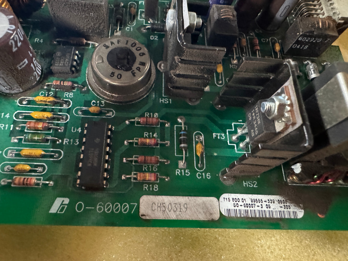 Reliance Electric PMI AutoMax Power Supply Board 0-60007-3 115 VAC