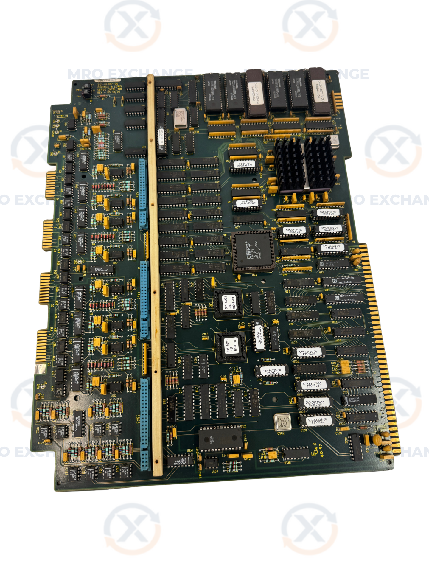 Giddings and Lewis Servo Control 486 Circuit Board 501-04707-00