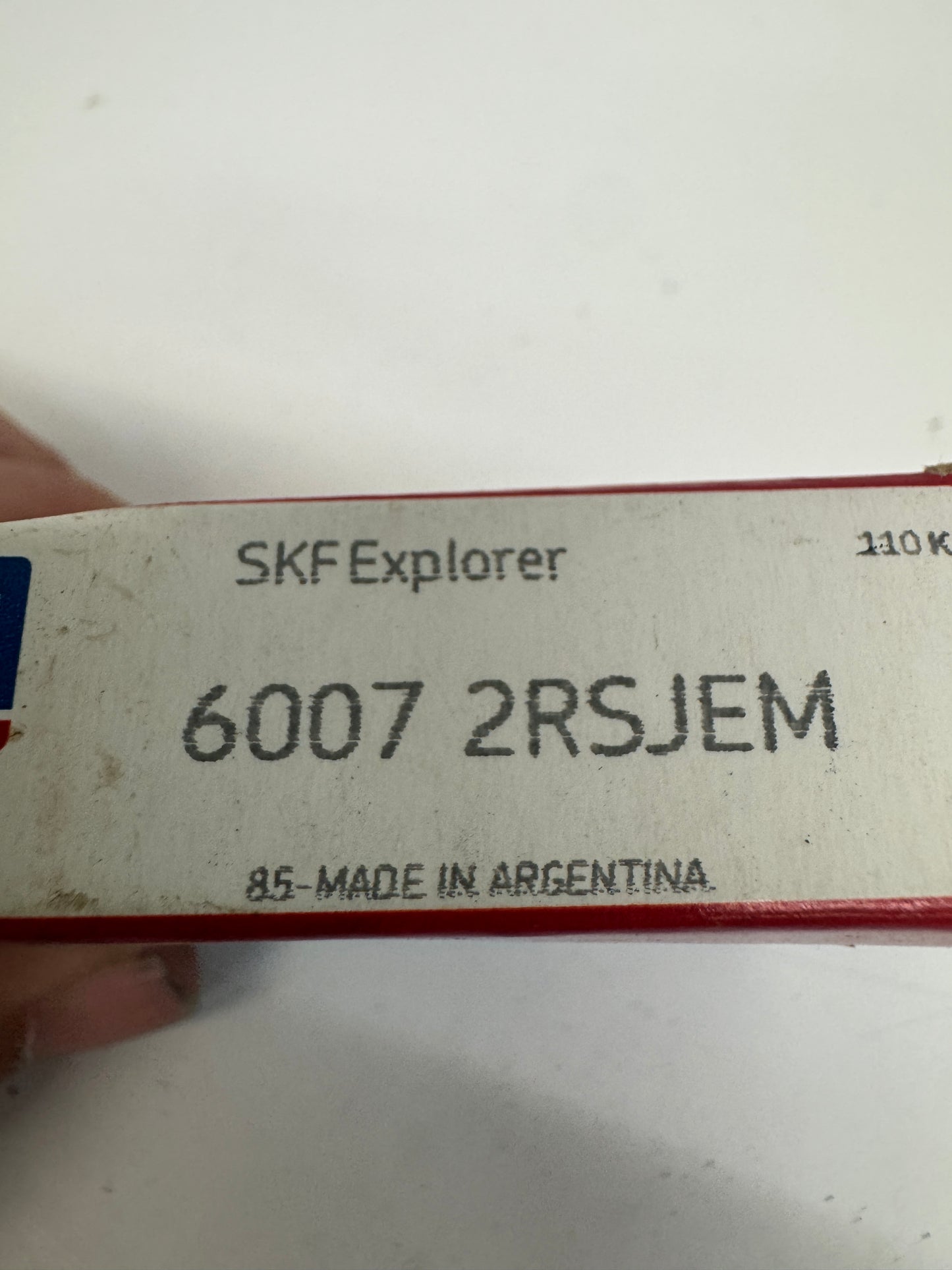 SKF Deep Groove Ball Bearing 6007 2RSJEM 35 x 62 x 14 mm