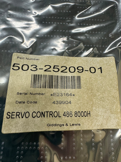 Giddings & Lewis Circuit Board 503-25209-01 486 8000H