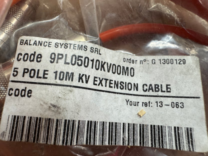 Balance Systems 9PL05010KV00M0 KV Extension Cable Open Box Unused