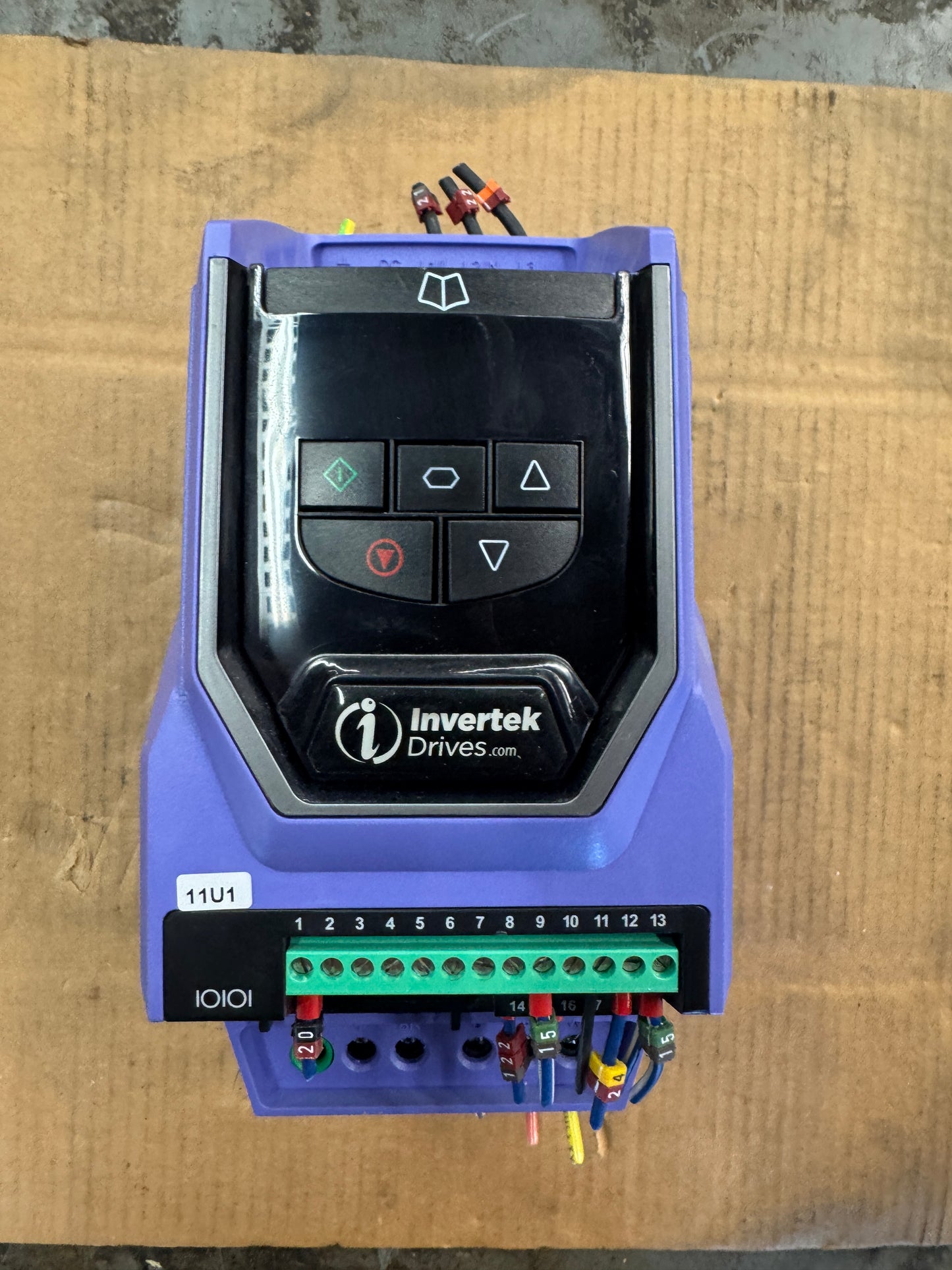 Invertek Drives ODP-2-24075-3KF42-SN Optidrive P2 Variable Frequency Drive 380 480V Untested Surplus