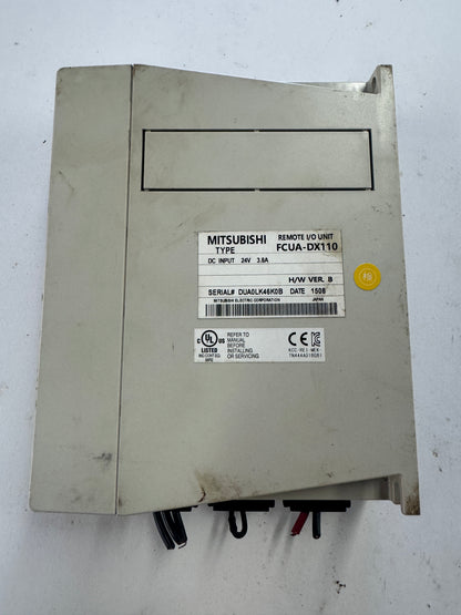 Mitsubishi Electric Remote I/O Unit FCUA-DX110 24 VDC