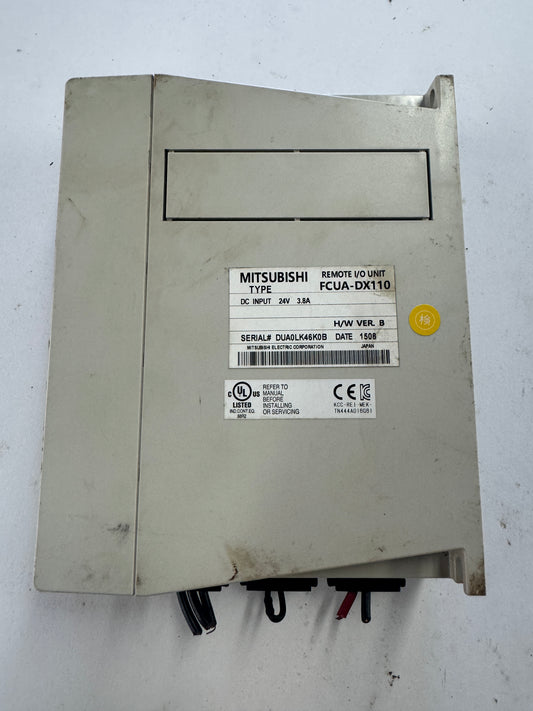 Mitsubishi Electric Remote I/O Unit FCUA-DX110 24 VDC