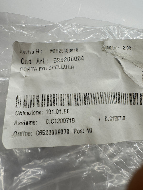 Biesse 528200004 Photocell Sensor Mounting Bracket Open Box - Unused