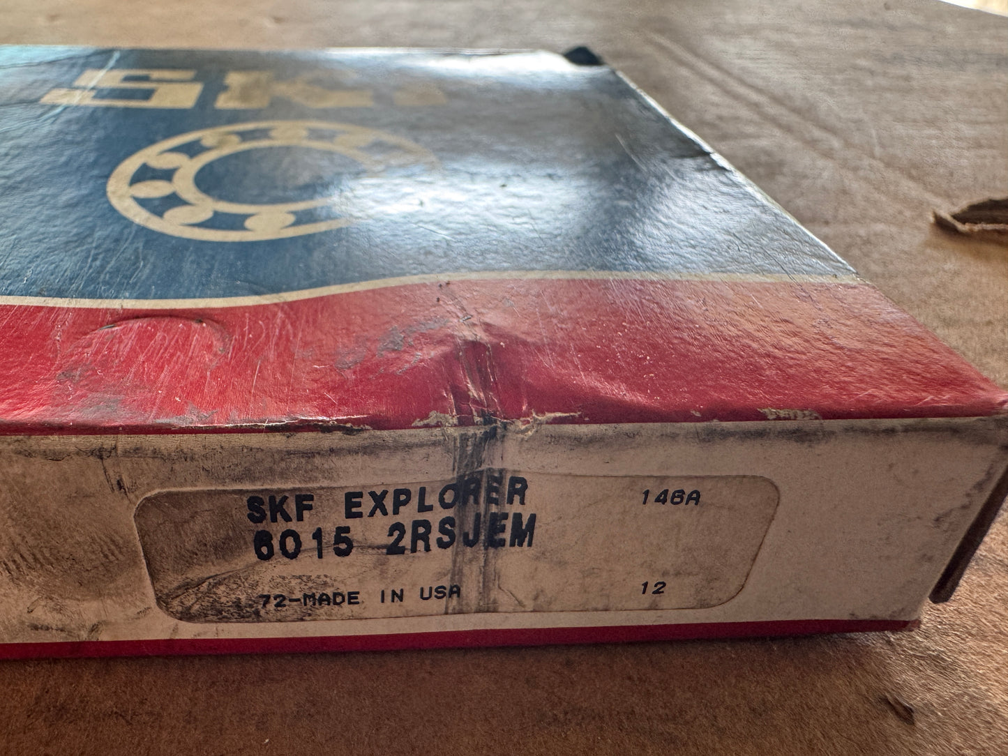 SKF Deep Groove Ball Bearing 6015 2RSJEM 75 x 115 x 20 mm