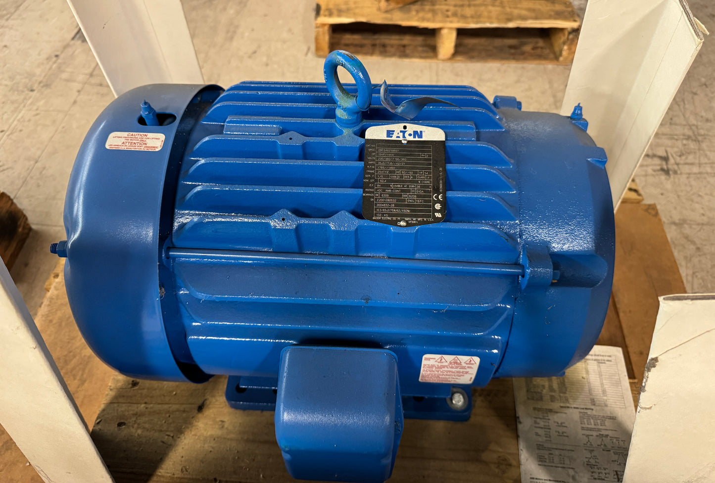 Baldor AC Motor 09F548Z996G1 - 15 HP 1800 RPM
