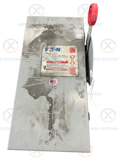Eaton Heavy Duty Safety Switch 30-43074-2 600V AC / 250V DC