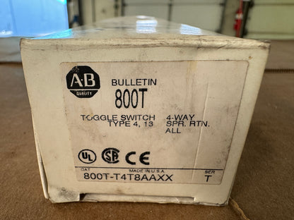 Allen-Bradley Toggle Switch 800T-T4T8AAXX