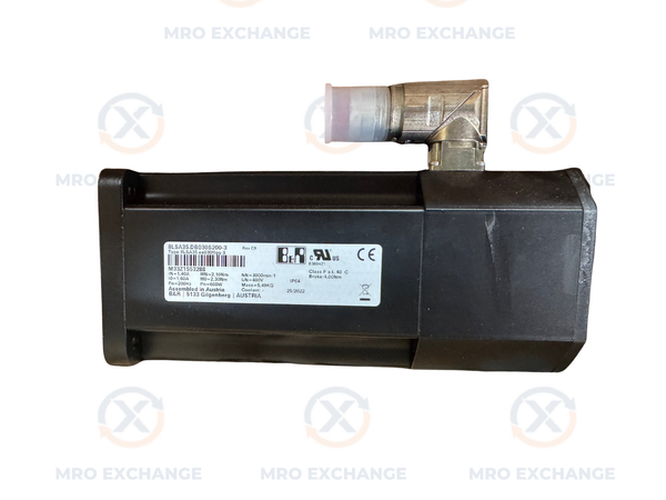 B&R Automation 8LSA35.DB030S200-3 Servo Motor 1 kW 3000 RPM Open Box - Unused
