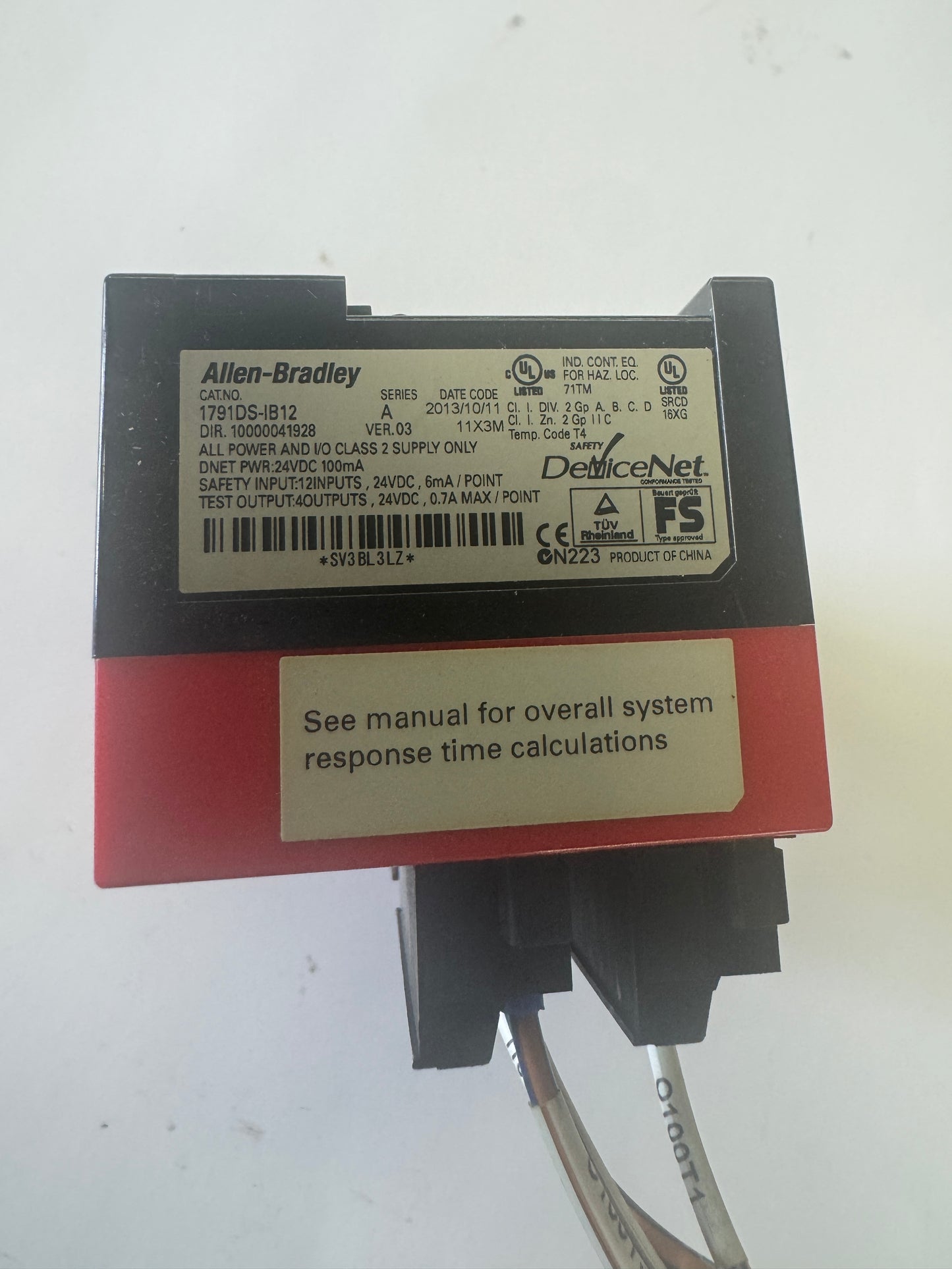 Allen-Bradley CompactBlock I/O Module 1791DS-IB12 24 VDC