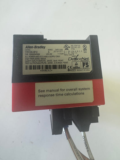 Allen-Bradley CompactBlock I/O Module 1791DS-IB12 24 VDC