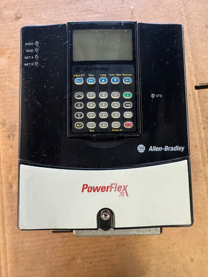 Allen-Bradley 20AD5P0A0AYNNNC0 Variable Frequency Drive 480V AC 3-Phase Untested Surplus 01431