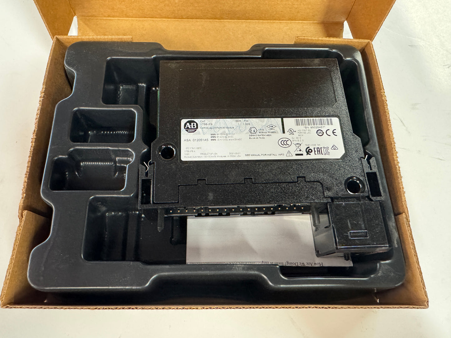 Allen-Bradley ControlLogix 8-Channel Analog Input Module 1756-IF8
