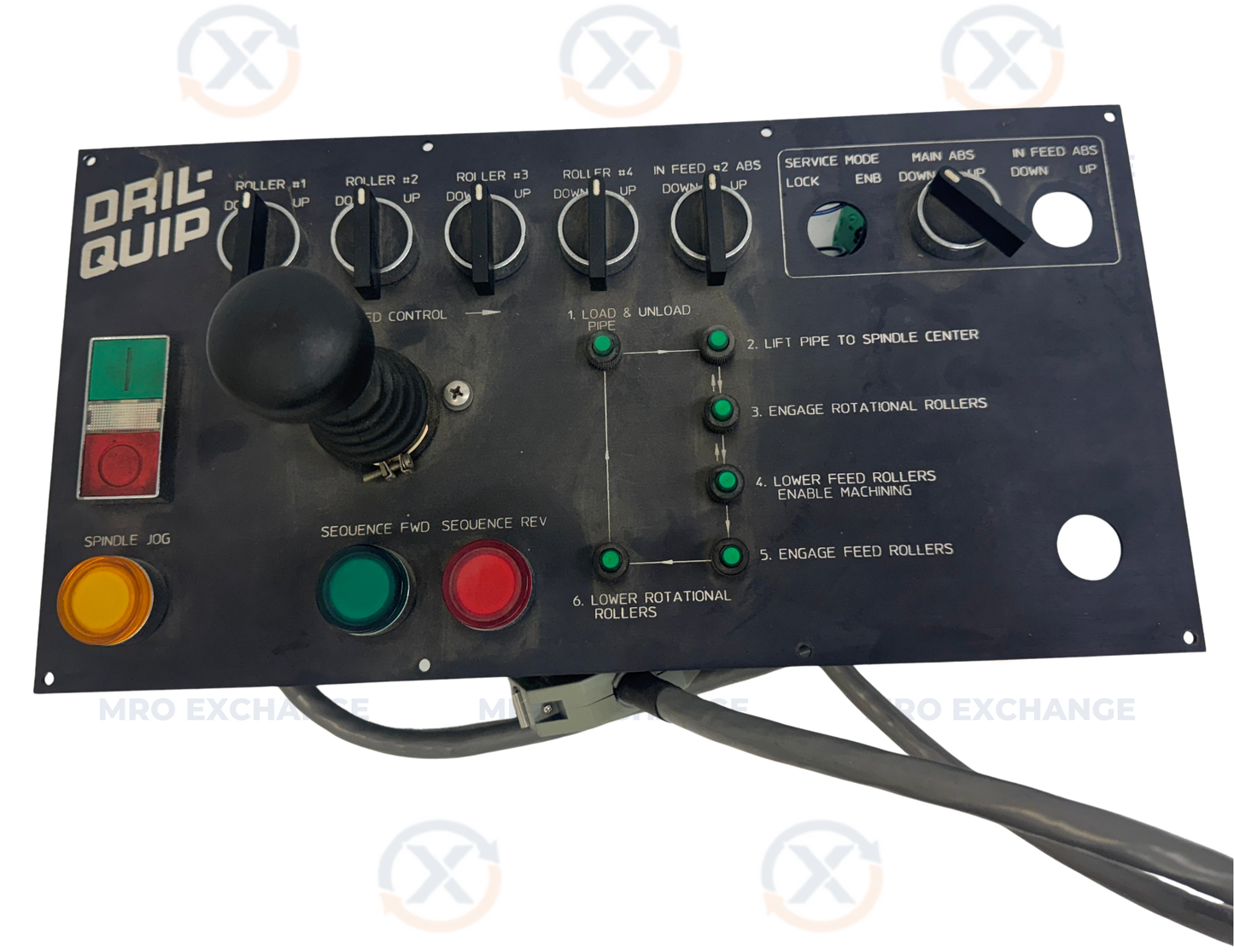 Dril-Quip Operator Control Panel for a Dril-Quip Pipe Threading/Rolling Machine