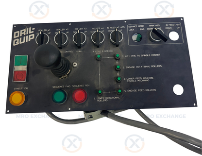 Dril-Quip Operator Control Panel for a Dril-Quip Pipe Threading/Rolling Machine