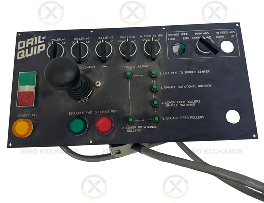 Dril-Quip Operator Control Panel for a Dril-Quip Pipe Threading/Rolling Machine