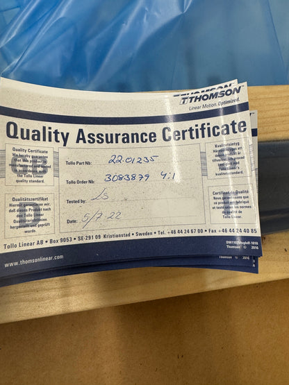 Thomson Belt Drive Linear Actuator C-2000245