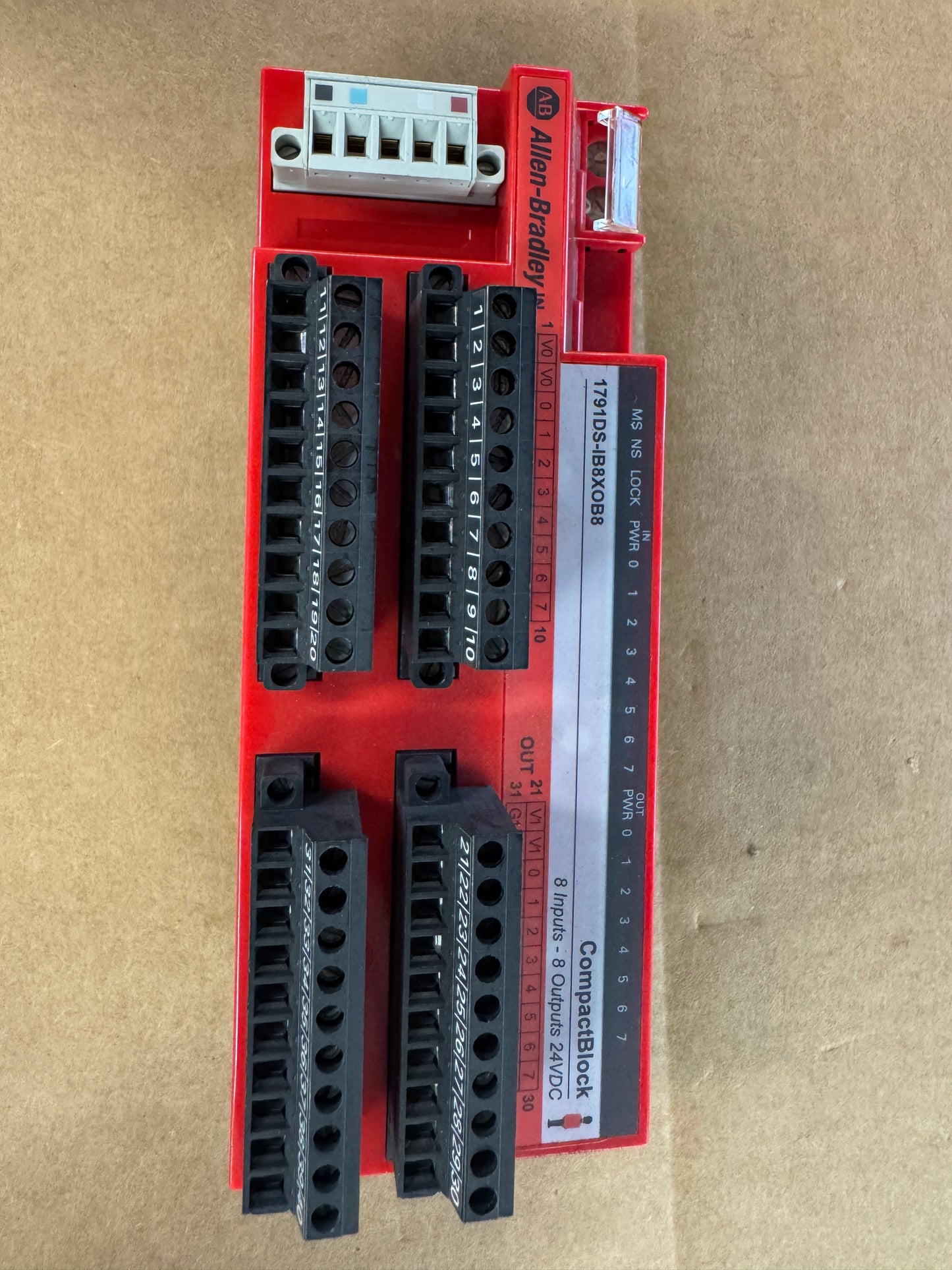 Allen-Bradley 1791DS-IB8XOB8 Guard I/O Safety Module 24 VDC