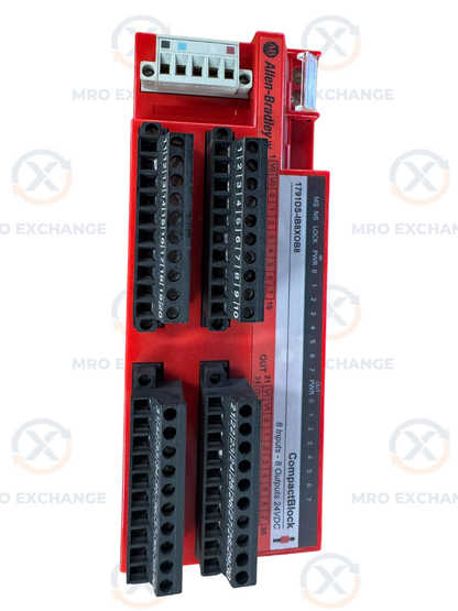 Allen-Bradley 1791DS-IB8XOB8 Guard I/O Safety Module 24 VDC