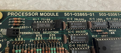 Giddings and Lewis Processor Module 501-03865-01
