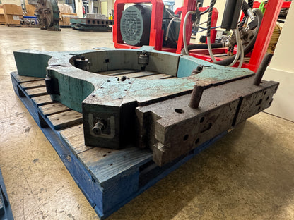Large Lathe Steady Rest | Approx. 30 in. Bore Inside Diameter