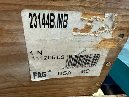 FAG Spherical Roller Bearing 23144-B-MB 220 x 370 x 120 mm