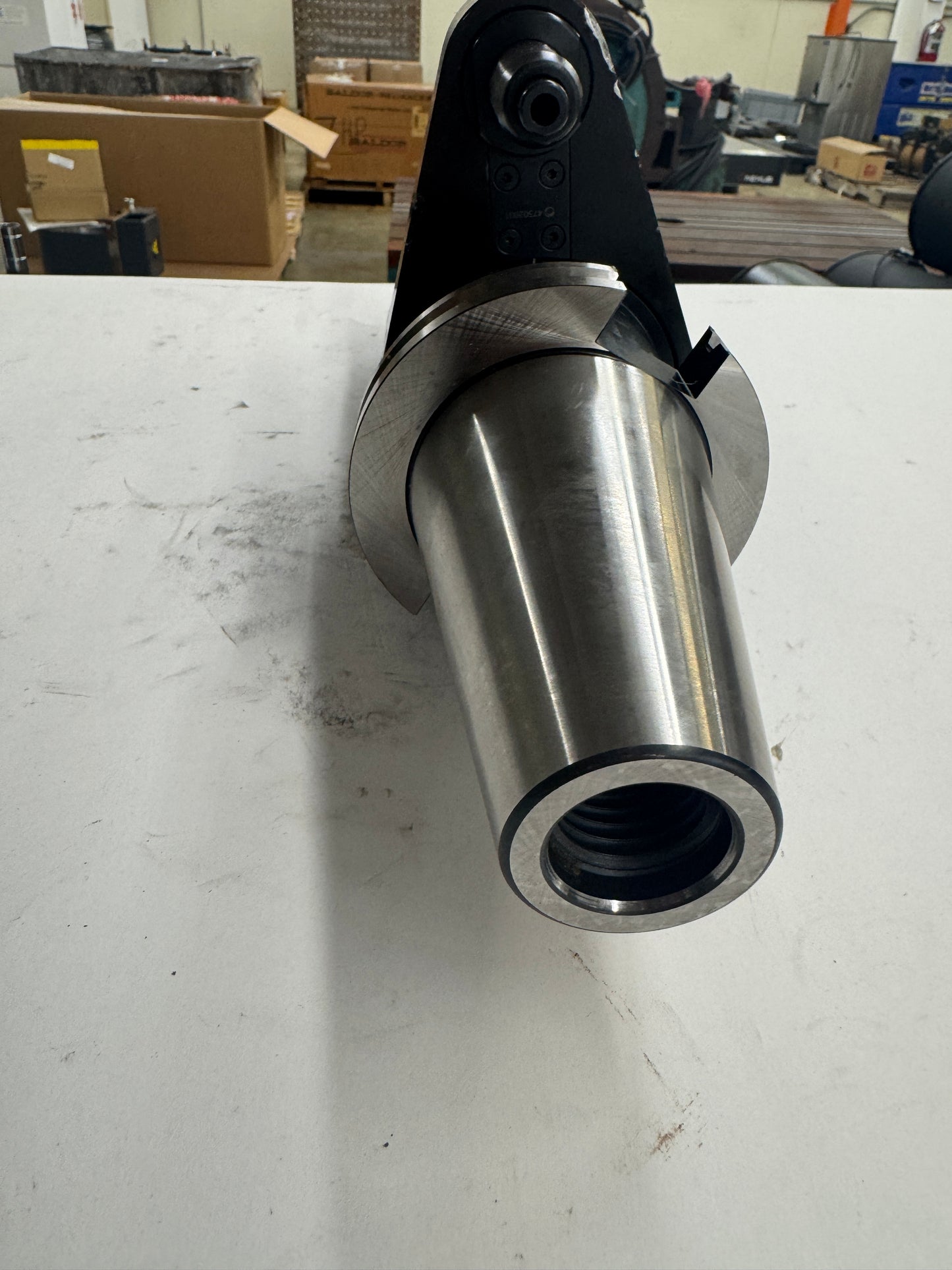Alberti Right Angle Head T90-2.5 | CAT50 | ER25 Collet Output | Orientation: Radial | Coolant Through