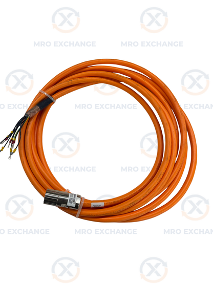 Bosch Rexroth Servo Motor Power Cable SST8CM 12-1 / Order Code 1-000000-03357 7 m, 4x1.5 + 2x2x0.75 mm2, 1000V m01091